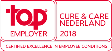 Logo: Top employer cure & care