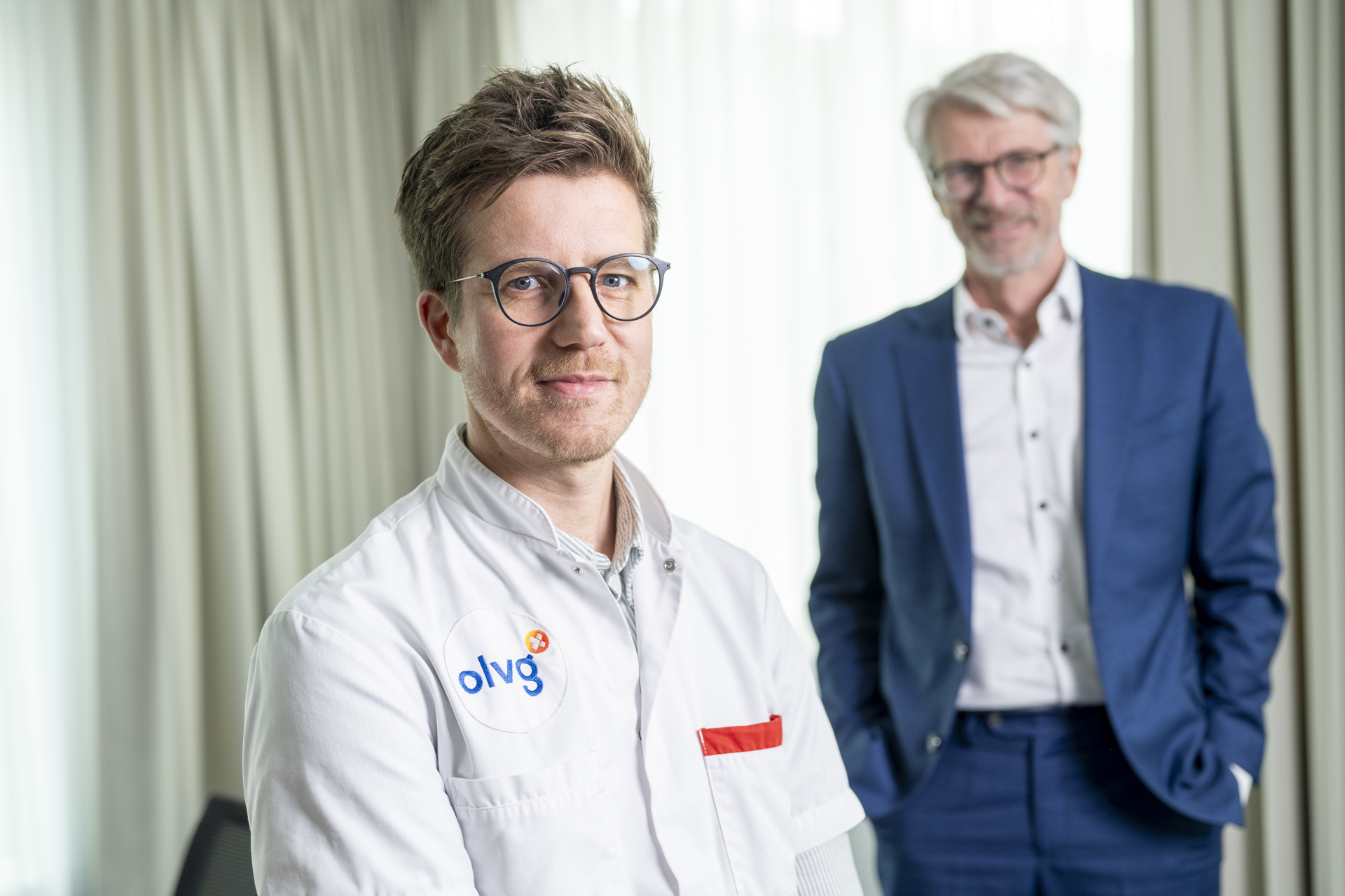 Foto van Rob Dillman en Sander van Schaik