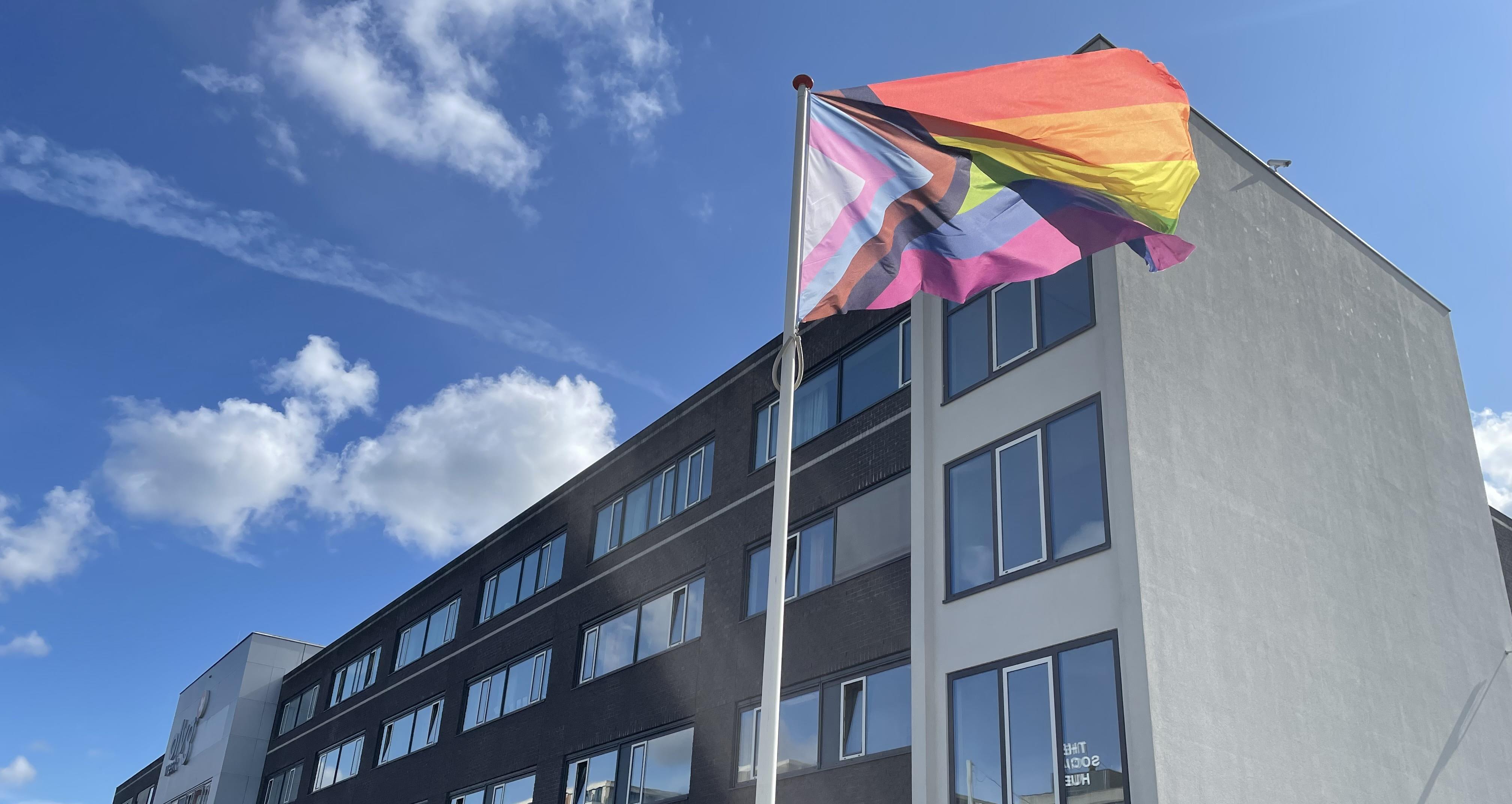 Pride-vlak bij OLVG, locatie West