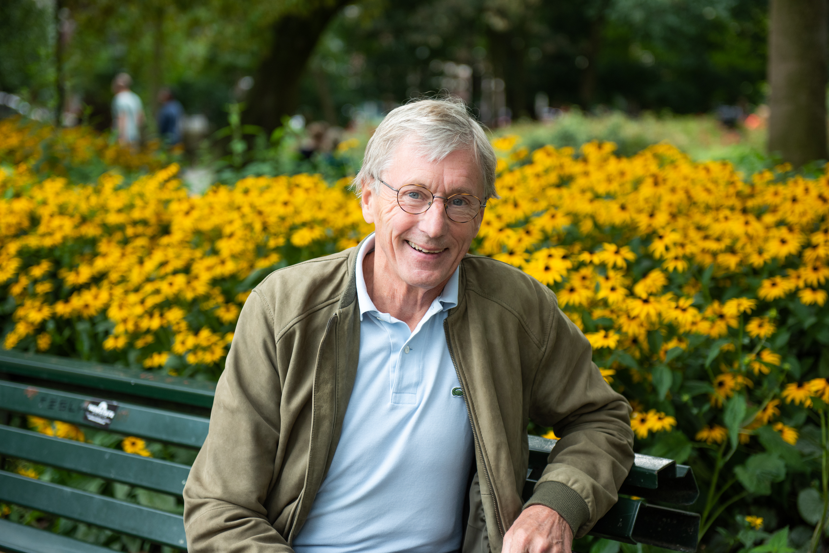 De heer Dijk blij met het resultaat van zijn schouderoperatie